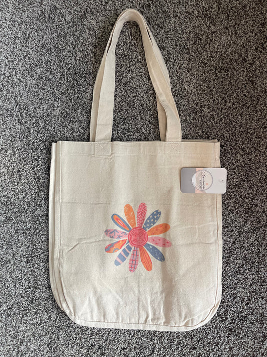 Crazy Daisy Tote Bag