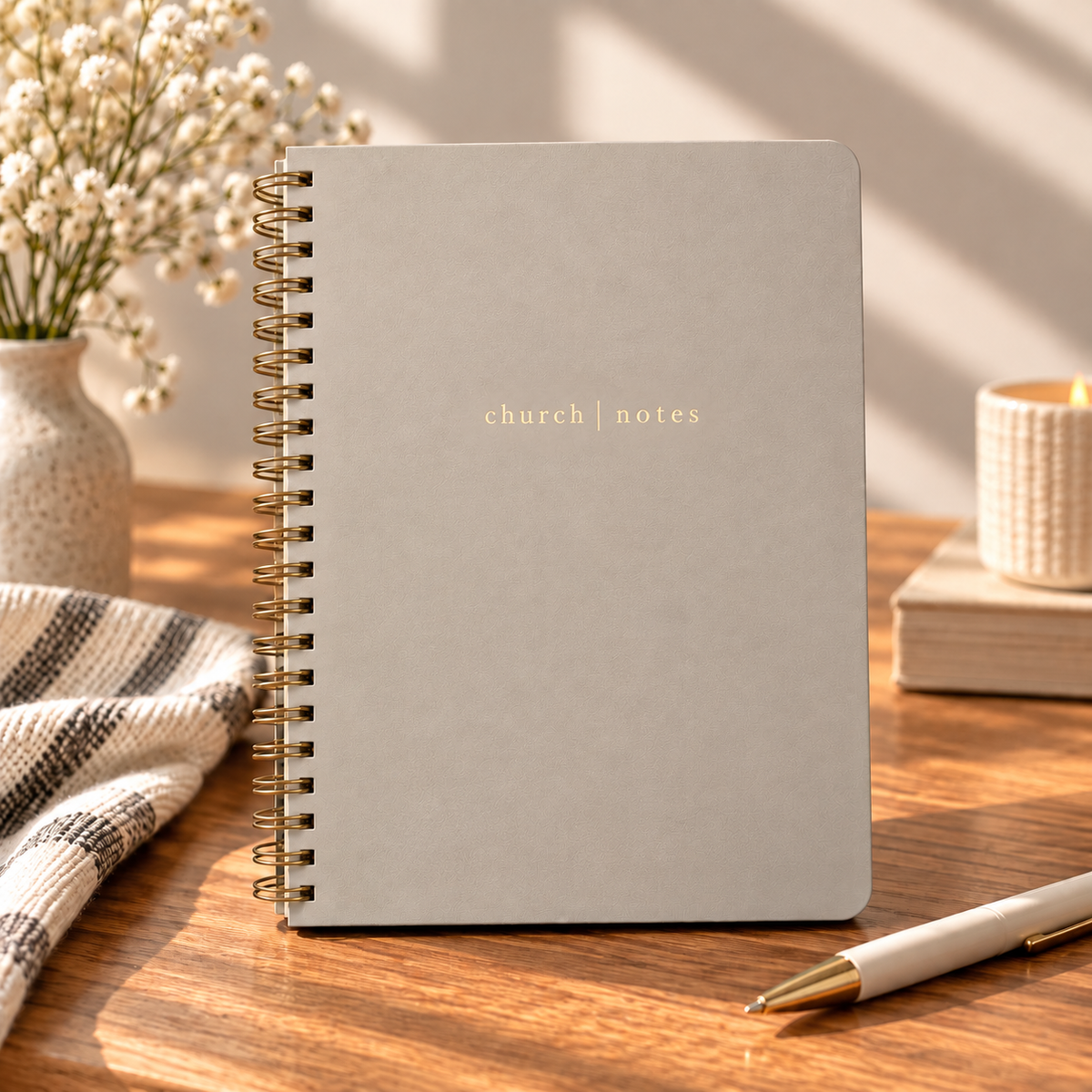 Dove Grey Church Notes Journal
