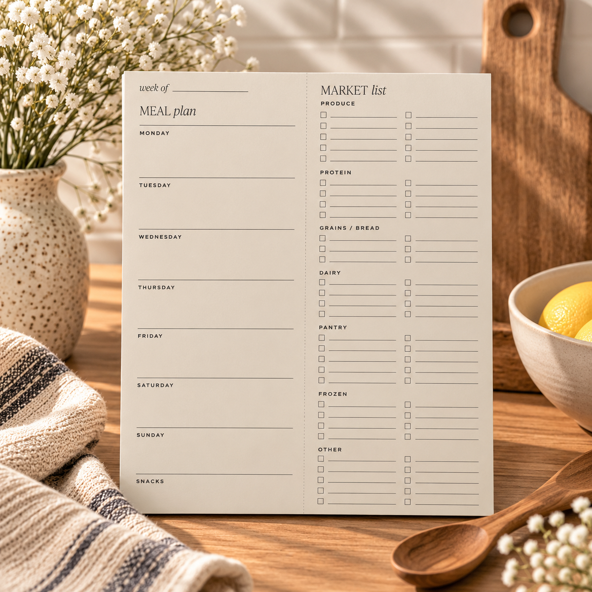 Weekly Meal Planner