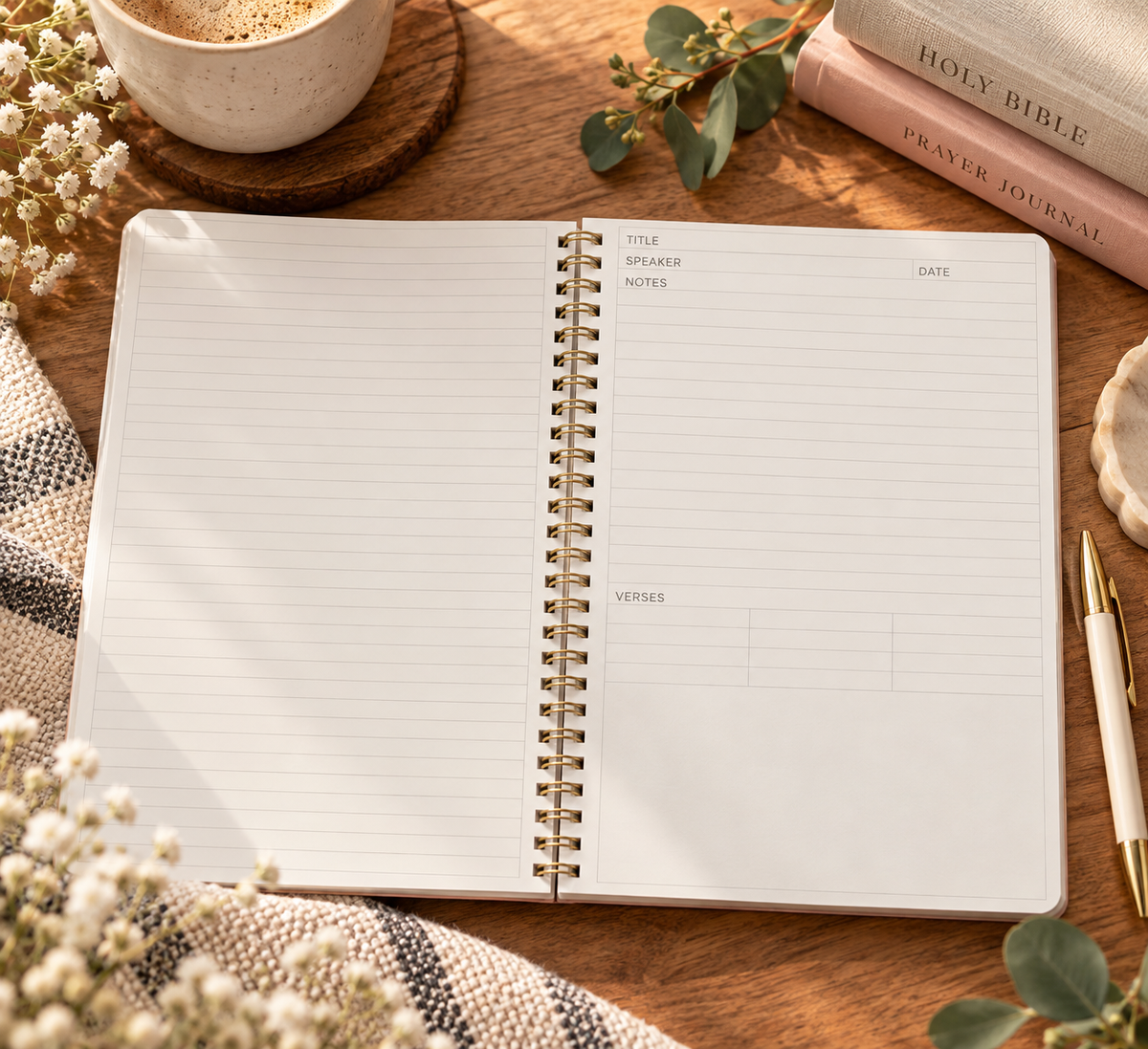 Dove Grey Church Notes Journal