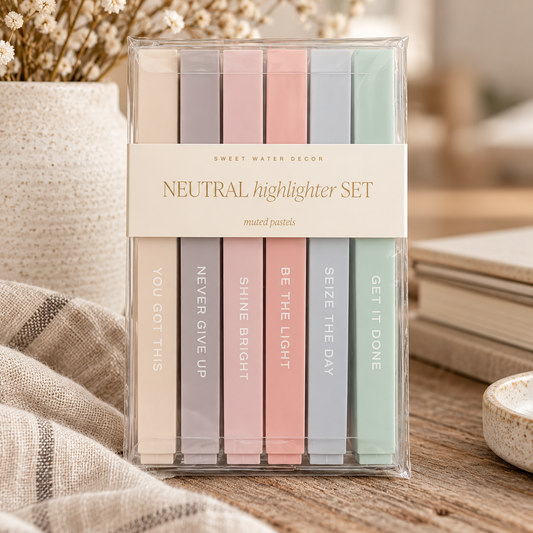 Neutral Highlighter Set